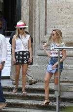 REESE WITHERSPOON Out and About in Rome 06/18/2015