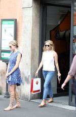 REESE WITHERSPOON Out Shopping in Rome 06/18/2015