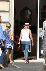 REESE WITHERSPOON Out Shopping in Rome 06/18/2015