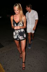 RHIAN SUDGEN Arrives at Pangea Club in Marbella 05/31/2015