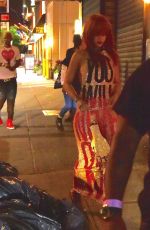 RIHANNA Night Out in New York 05/30/2015
