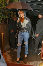 RIHANNA Out for Dinner in New York 06/01/2015