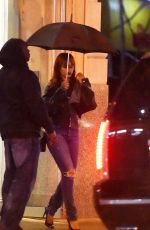 RIHANNA Out for Dinner in New York 06/01/2015