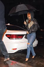 RIHANNA Out for Dinner in New York 06/01/2015