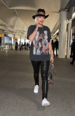 RITA ORA Arrives at Heathrow Airport in London 06/02/2015