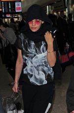 RITA ORA Arrives at Heathrow Airport in London 06/06/2015