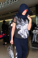 RITA ORA Arrives at Heathrow Airport in London 06/06/2015