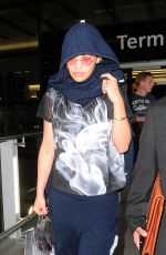 RITA ORA Arrives at Heathrow Airport in London 06/06/2015