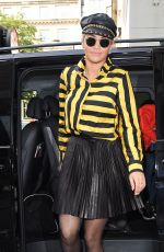 RITA ORA Arrives at Kiss FM Studios in London 06/12/2015