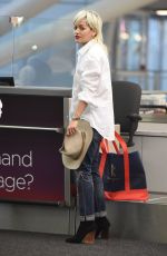 RITA ORA at JFK Airport in New York 06/23/2015