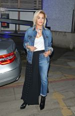RITA ORA Leaves ITV Studio in London 06/25/2015