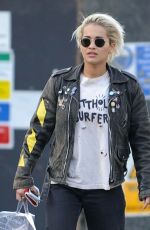 RITA ORA Leaves The Lansdowne in London 06/11/2015