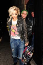 RITA ORA Night Out in London 06/10/2015