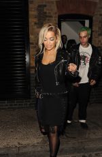 RITA ORA Night Out in London 06/12/2015