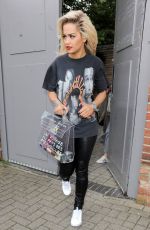 RITA ORA Out and About in London 06/02/2015