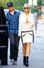 RITA ORA Out in New York 06/22/2015