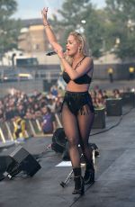 RITA ORA Performs at New Look Wireless Birthday Party in Finsbury Park in London