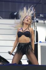 RITA ORA Performs at New Look Wireless Birthday Party in Finsbury Park in London