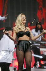 RITA ORA Performs at New Look Wireless Birthday Party in Finsbury Park in London