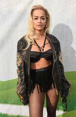 RITA ORA Performs at New Look Wireless Birthday Party in Finsbury Park in London