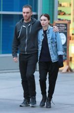 ROONEY MARA and Charlie Mcdowell Out in Hollywood