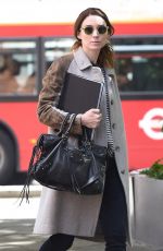 ROONEY MARA Out and About in London 06/10/2015