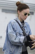 ROONEY MARA Out and About in Los Angeles 05/29/2015