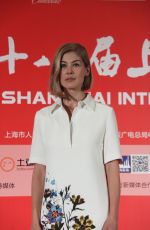 ROSAMUND PIKE at Gone Girl Press Conference in Shanghai
