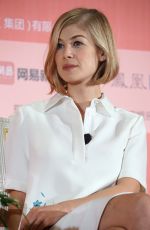 ROSAMUND PIKE at Gone Girl Press Conference in Shanghai