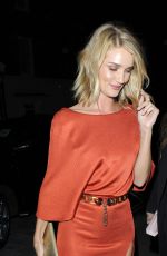 ROSIE HUNTINGTON-WHITELEY Arrives at Chiltern Firehouse in London