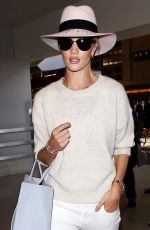 ROSIE HUNTINGTON-WHITELEY Arrives at LAX Airport in Los Angeles 06/28/2015