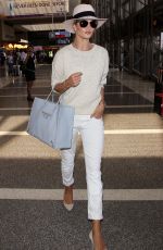 ROSIE HUNTINGTON-WHITELEY Arrives at LAX Airport in Los Angeles 06/28/2015