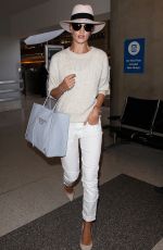 ROSIE HUNTINGTON-WHITELEY Arrives at LAX Airport in Los Angeles 06/28/2015