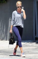 ROSIE HUNTINGTON-WHITELEY Leaves a Gym in Los Angeles 06/19/2015