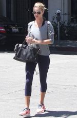 ROSIE HUNTINGTON-WHITELEY Leaves a Gym in Los Angeles 06/19/2015