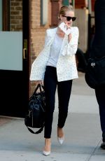 ROSIE HUNTINGTON-WHITELEY Out and About in New York 06/10/2015