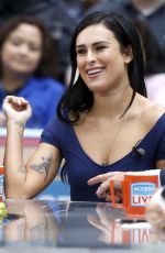 RUMER WILLIS at Access Hollywood Live in New York 06/03/2015