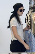 RUMER WILLIS Shopping at Madison in Los Angeles 05/30/2015