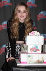 SABRINA CARPENTER at Planet Hollywood Times Square in New York 06/07/2015