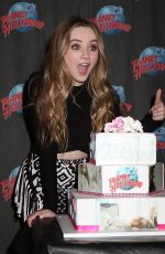 SABRINA CARPENTER at Planet Hollywood Times Square in New York 06/07/2015