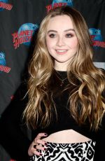 SABRINA CARPENTER at Planet Hollywood Times Square in New York 06/07/2015