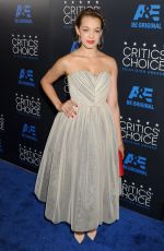 SADIE CALVANO at 5th Annual Critics Choice Television Awards in Beverly Hills