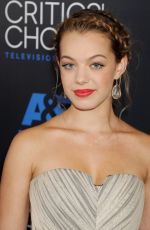 SADIE CALVANO at 5th Annual Critics Choice Television Awards in Beverly Hills
