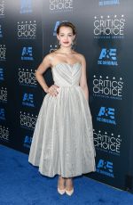 SADIE CALVANO at 5th Annual Critics Choice Television Awards in Beverly Hills