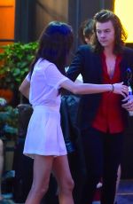SARA SAMPAIO and Harry Styles Out in New York 06/11/2015