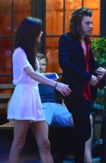 SARA SAMPAIO and Harry Styles Out in New York 06/11/2015