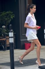 SARA SAMPAIO Leaves Her Hotel in New York 06/12/2015