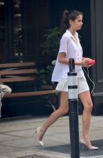 SARA SAMPAIO Leaves Her Hotel in New York 06/12/2015