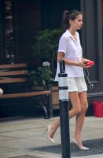 SARA SAMPAIO Leaves Her Hotel in New York 06/12/2015