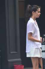 SARA SAMPAIO Leaves Her Hotel in New York 06/12/2015